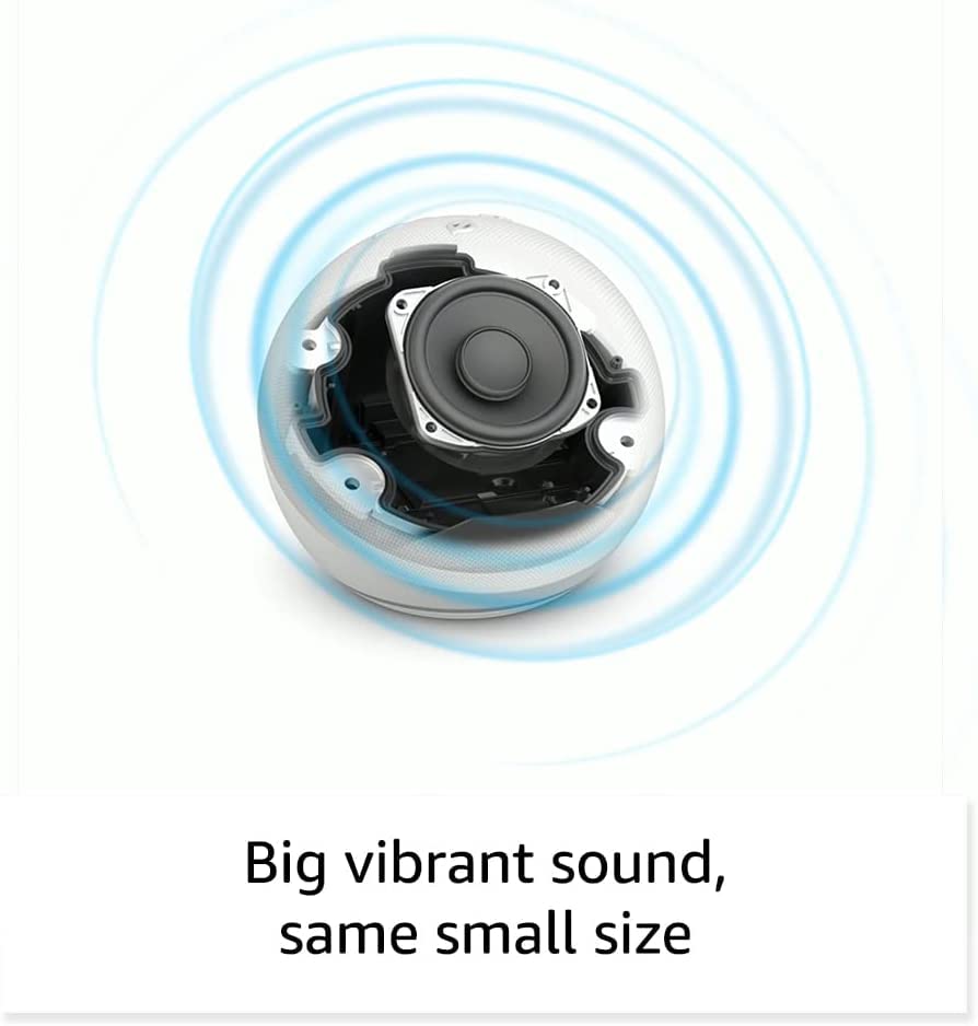 Glacier White Alexa Speaker G1856