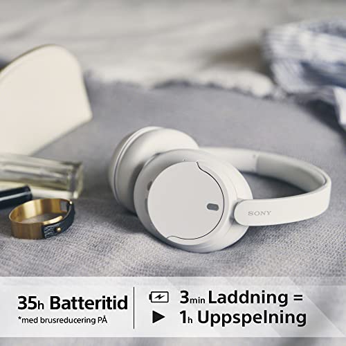 Navy Blue Noise Canceling Wireless Bluetooth Headphones N666082