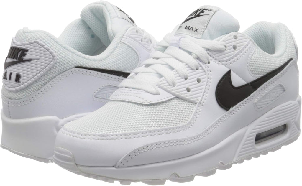 White Black Running Shoes B3733