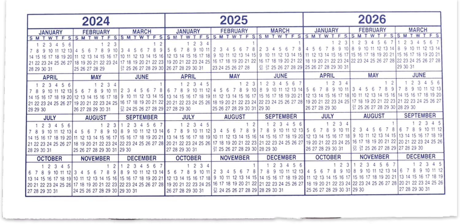 Pack of 10 Checkbook Registers D4783