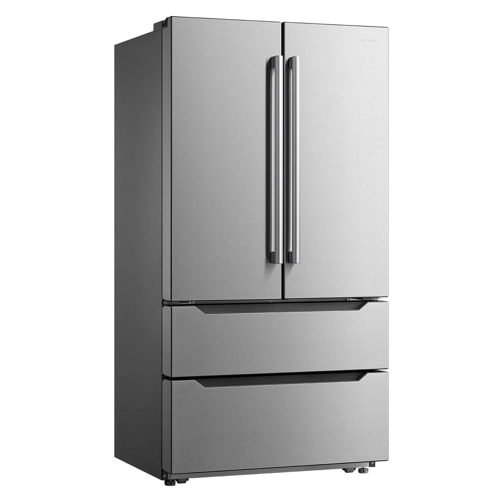 2 Piece Kitchen Appliance Packages with Gas Range & French Door Refrigerator H124186