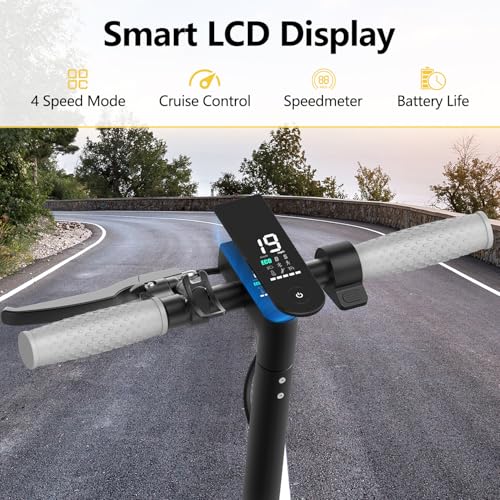 Electric Scooter with 350W Motor, 8.5" Solid Tires, Foldable O3334