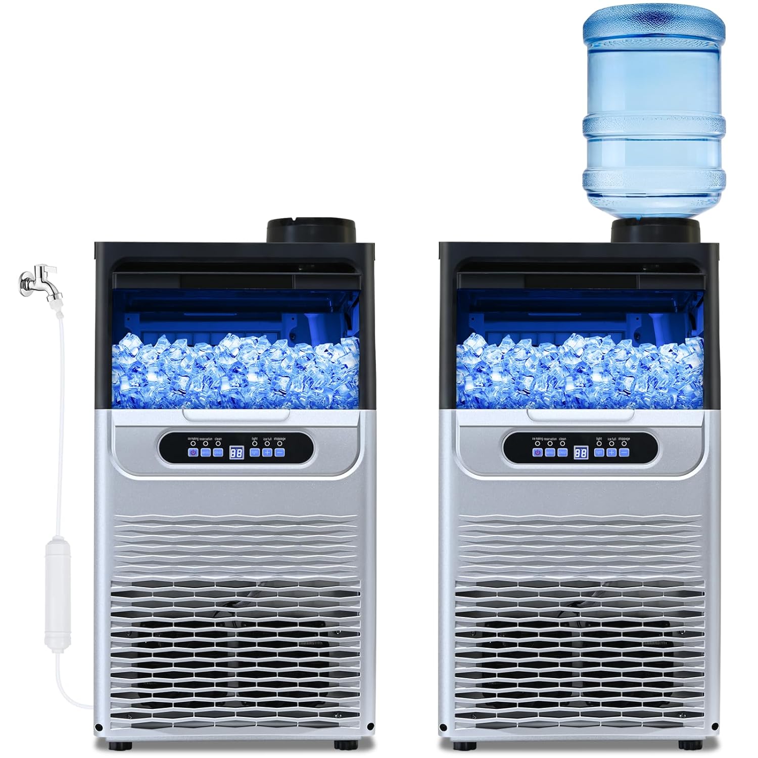 100Lbs/24H Ice Maker Machine with 20lbs Storage A529