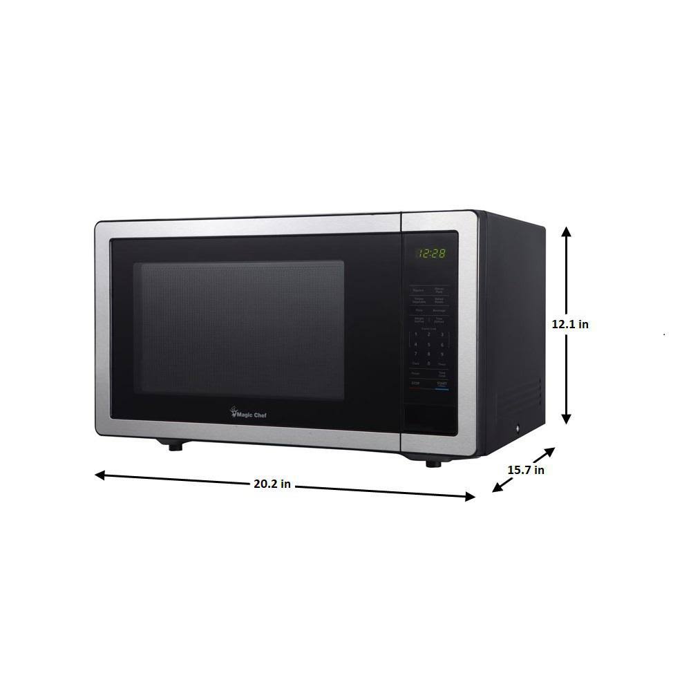 1.1 Cu. ft. Stainless Steel Countertop Microwave K457