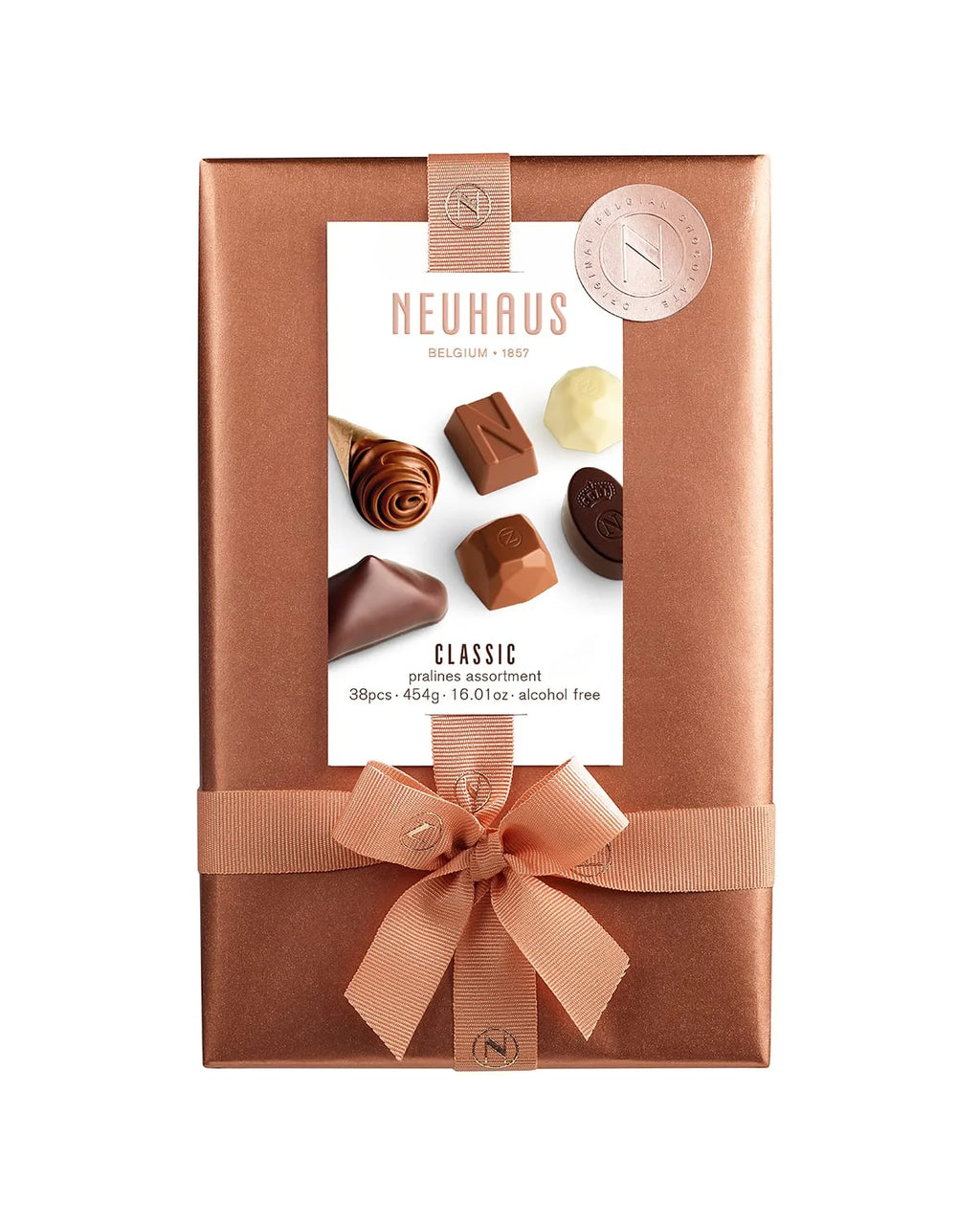 1 Lb Assorted Milk, White & Dark Chocolate Pralines W449282