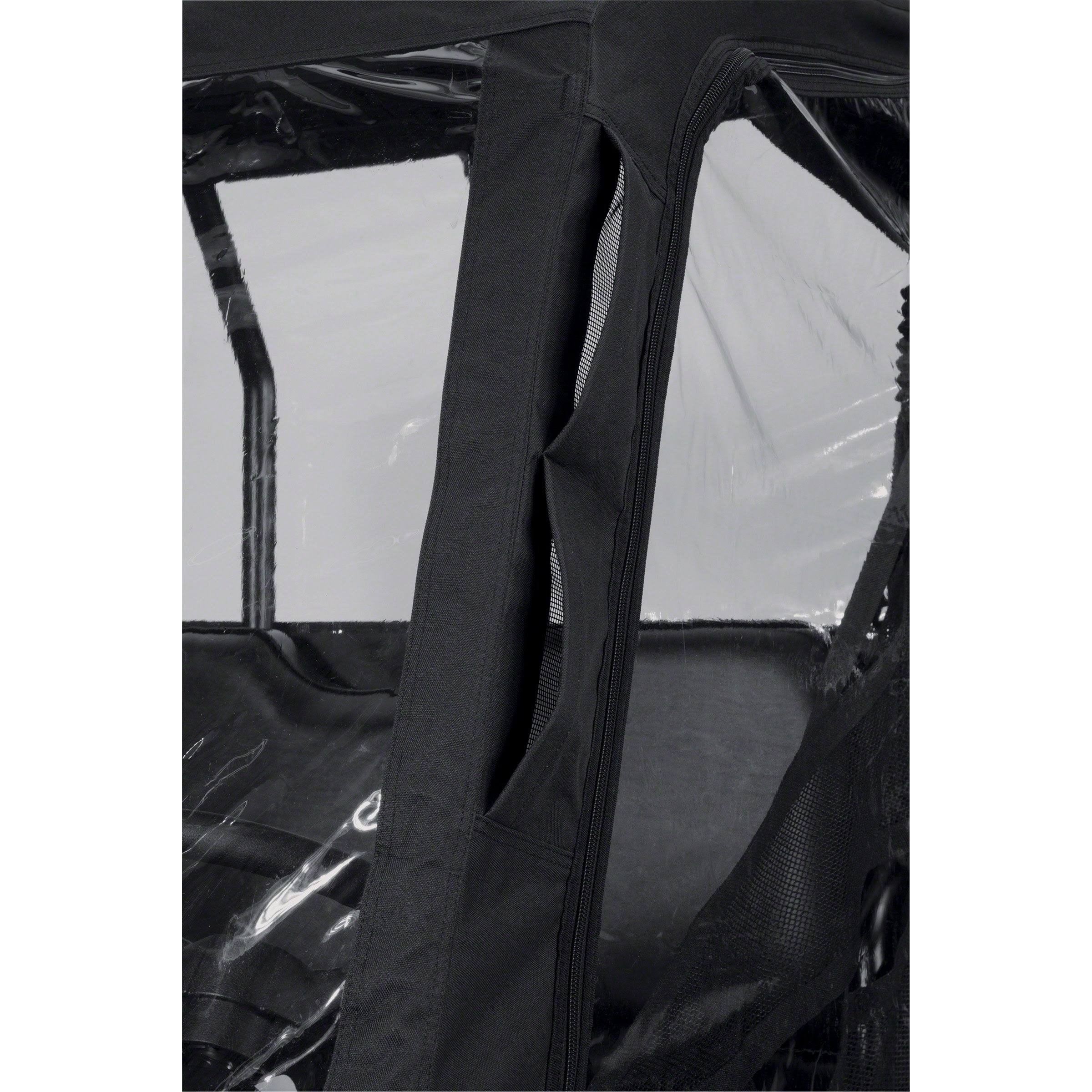 Black UTV Cab Enclosure S7304