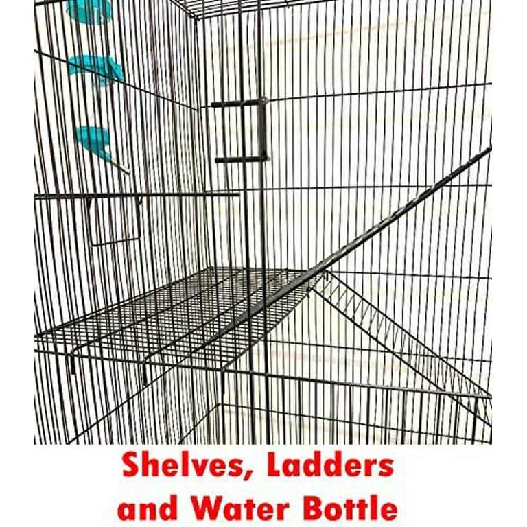 55 Extra Large Rolling Stand Cage for Ferret Chinchilla Sugar Glider Rats D561372