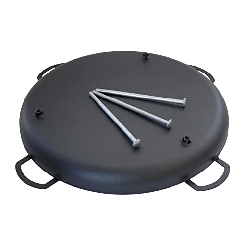 20 Inch Cast Iron Griddle Pan with Two Loop Handles K3677