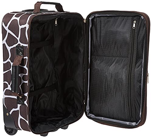Charcoal 2-Piece Expandable Softside Upright Luggage Set V86256