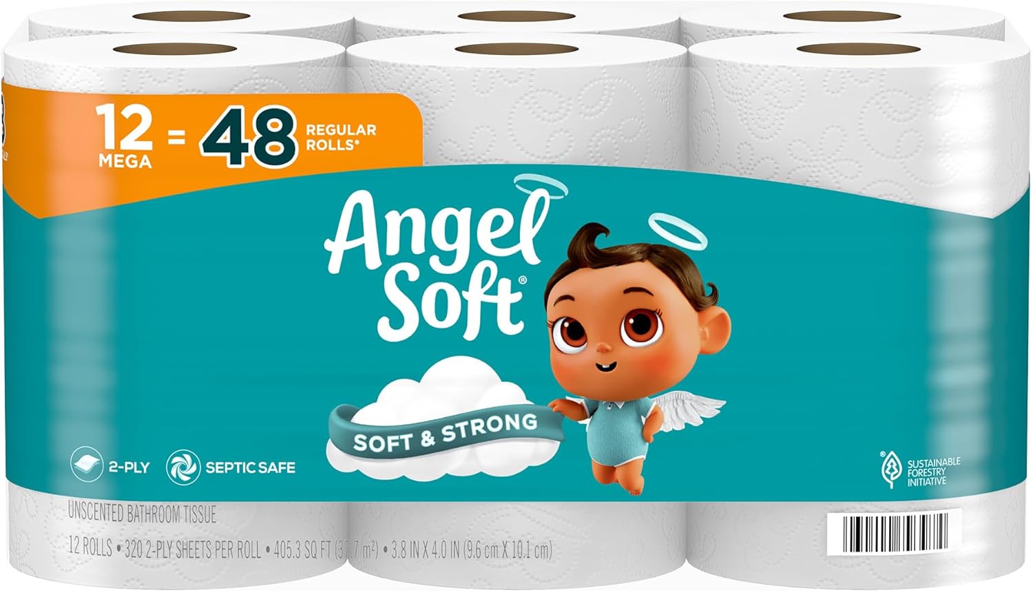 12 Mega Rolls Toilet Paper D26824