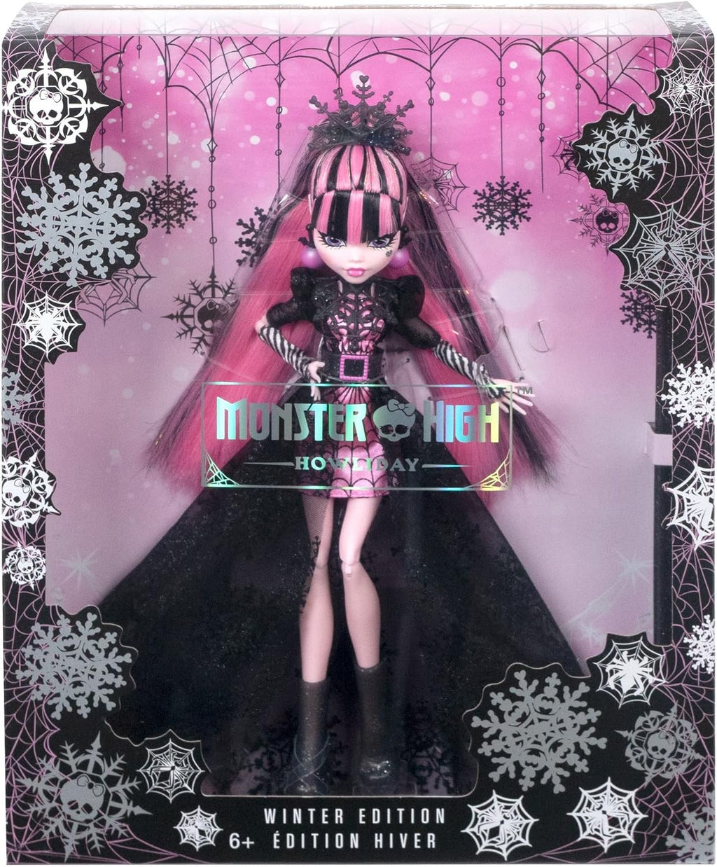 Pink and Black Gown Draculaura Doll F4224