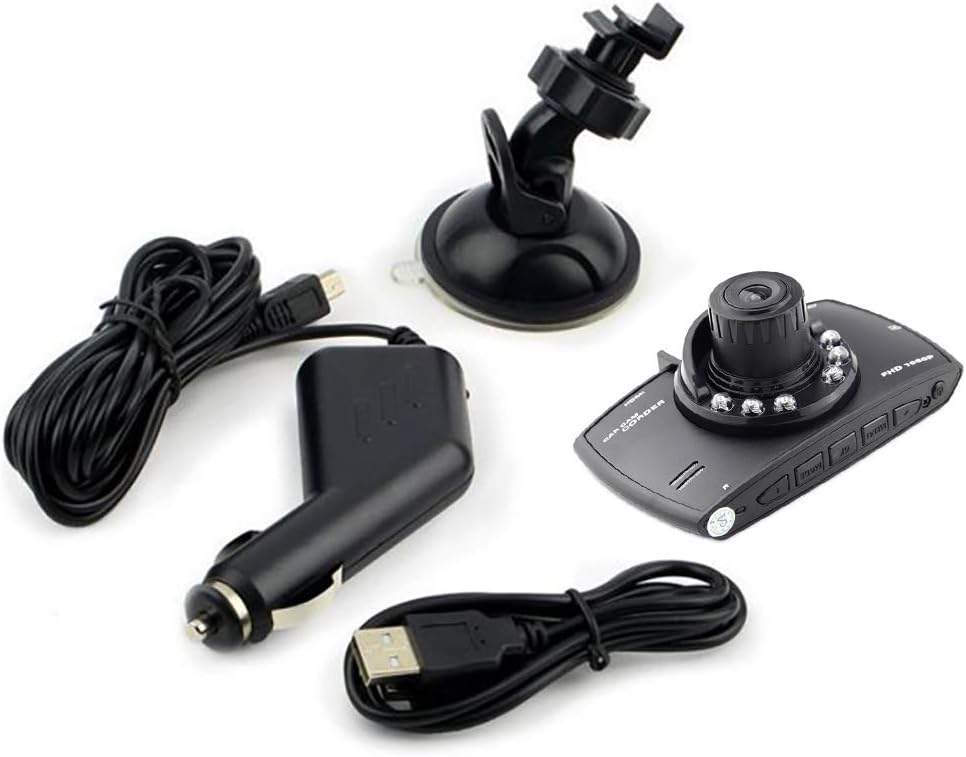 1080P Full HD Dash Cam with 2.7" LCD Screen and 170° Wide Angle B5758