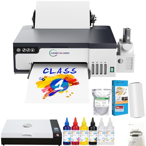 A4 DTF Printer with White Ink Mixing System and Roll Feeder W911675
