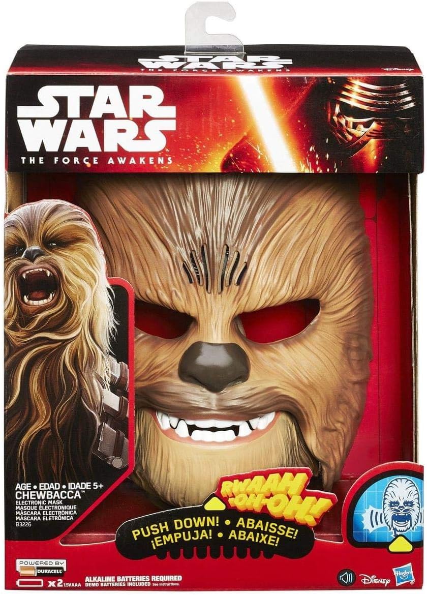 Roaring Chewbacca Wookiee Sounds Mask K8938