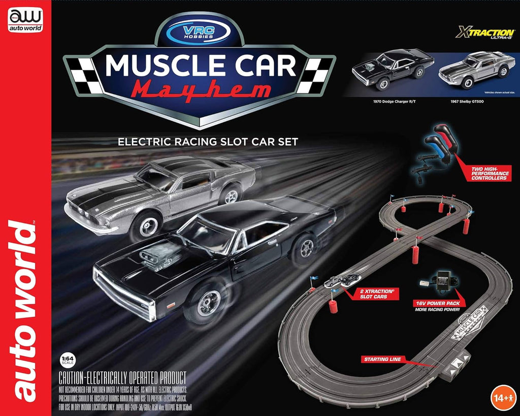 HO Scale Slot Car Race Set X25576