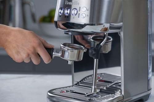 Brushed Stainless Steel Espresso Machine J328