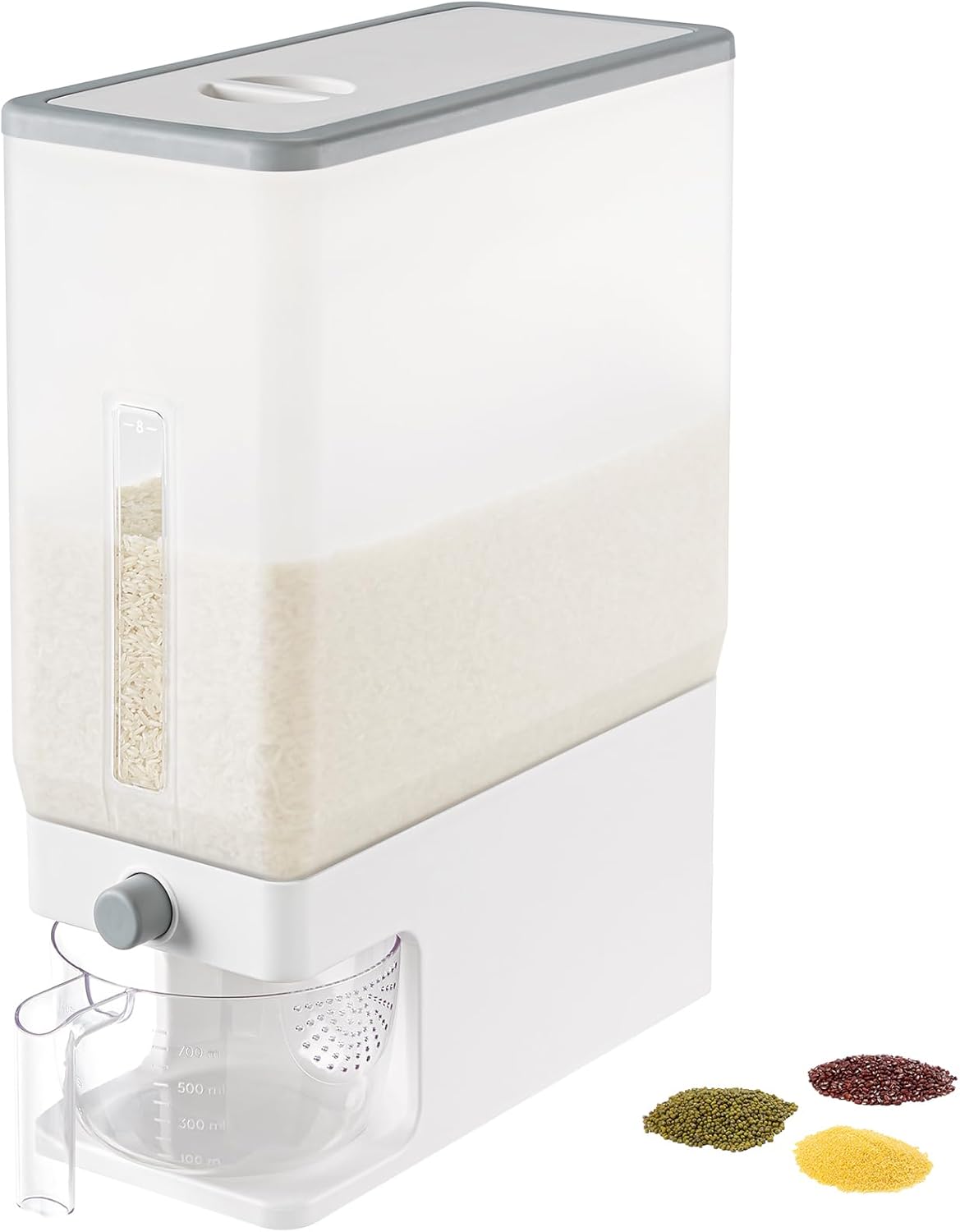 Rice Dispenser 25 Lbs (11.3kg) Rice Storage Container R82946