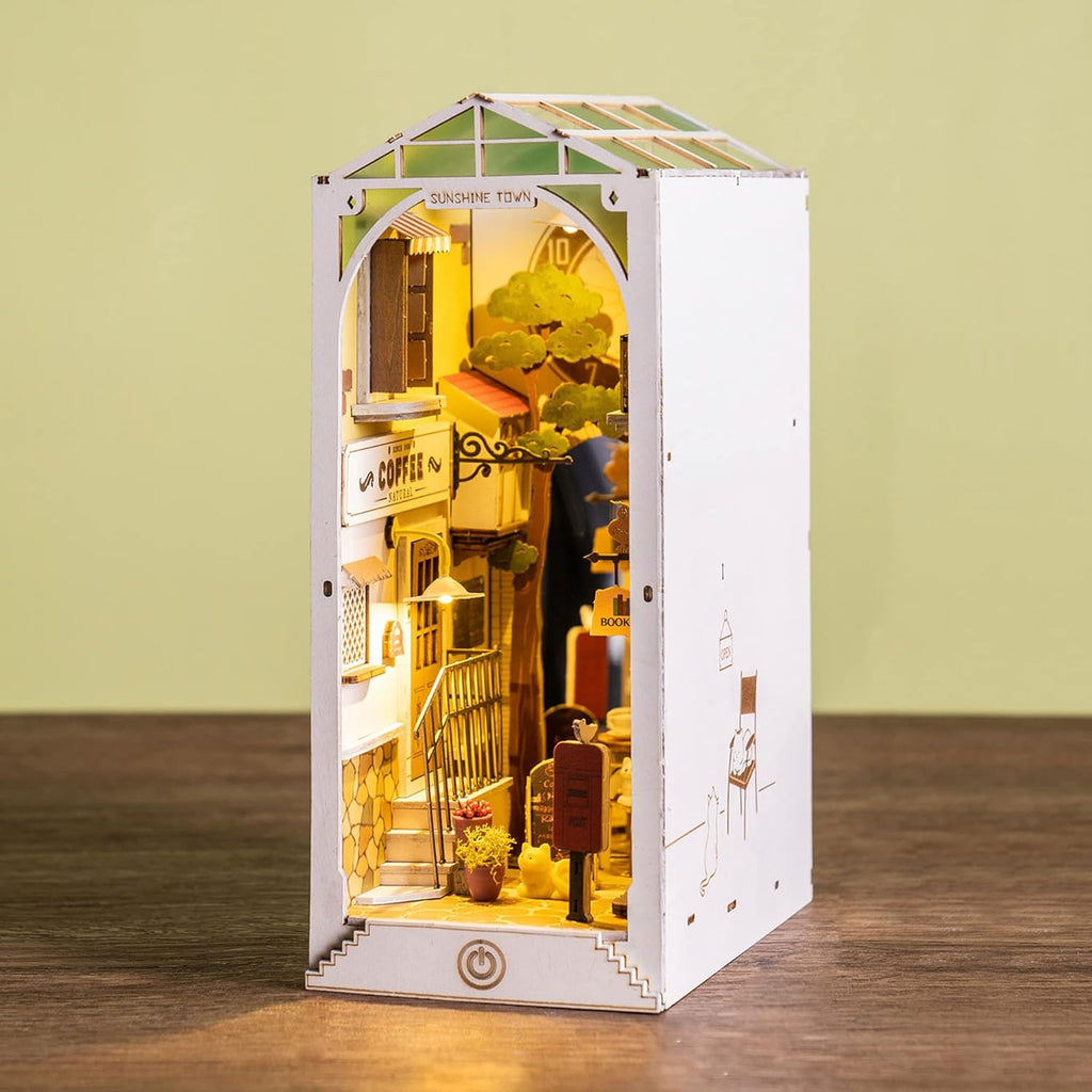 DIY Miniature Dollhouse Greenhouse Kits and Book Nook Kits K955542
