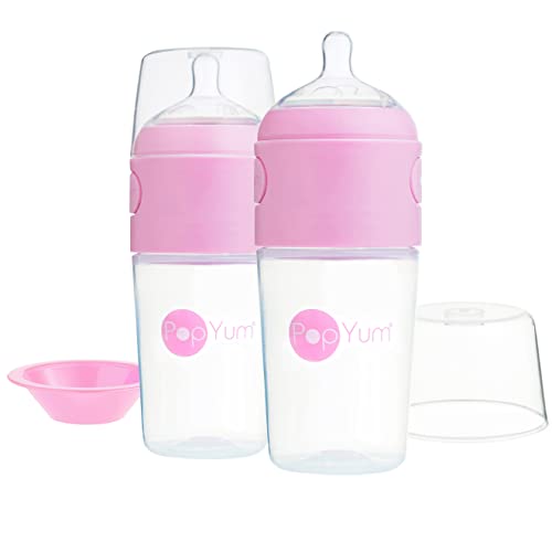 5 oz Pink Anti-Colic Baby Bottles, 3-Pack E883488
