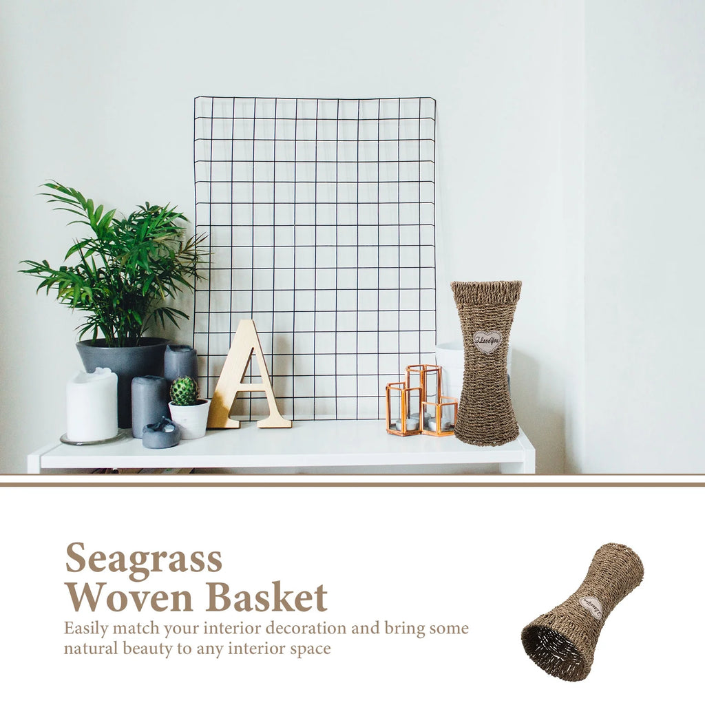 Tall Rattan Floor Vase U547085