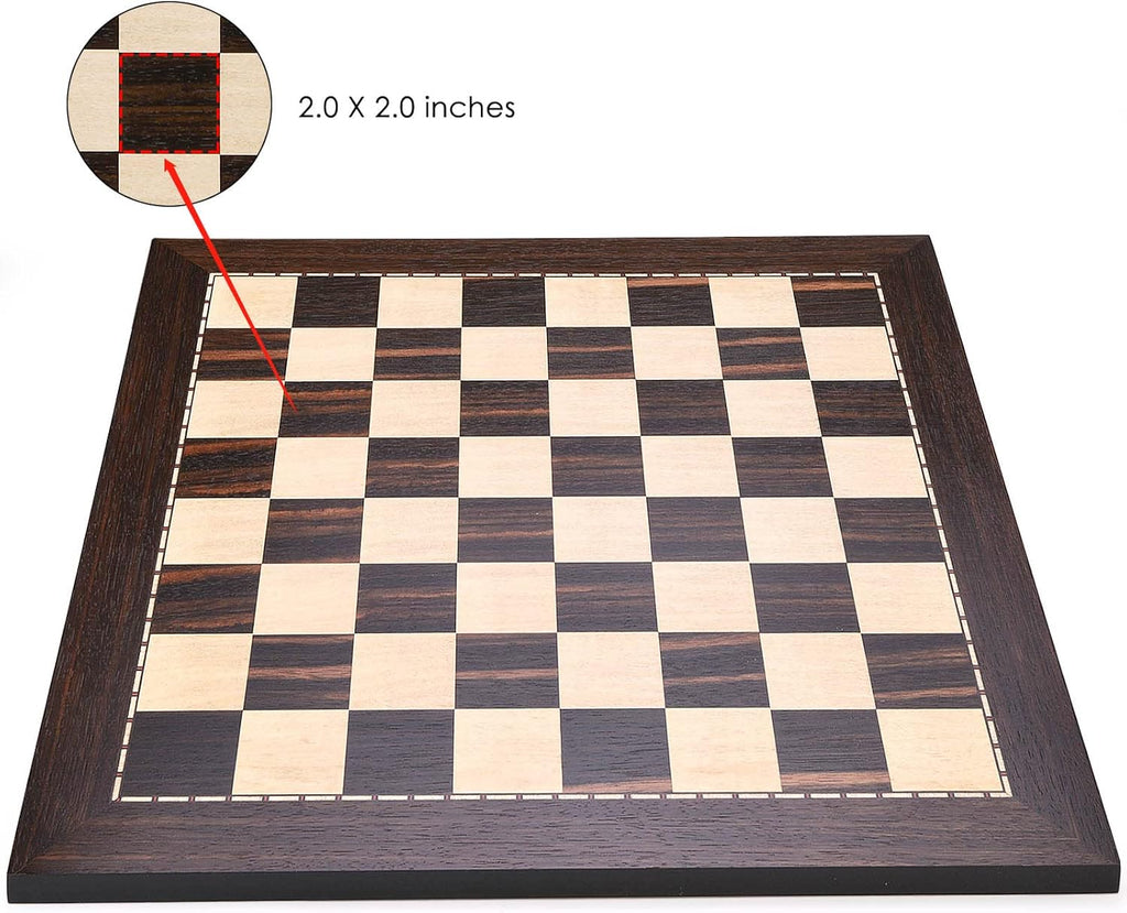19 Inches Wooden Tournament Chess Board O981