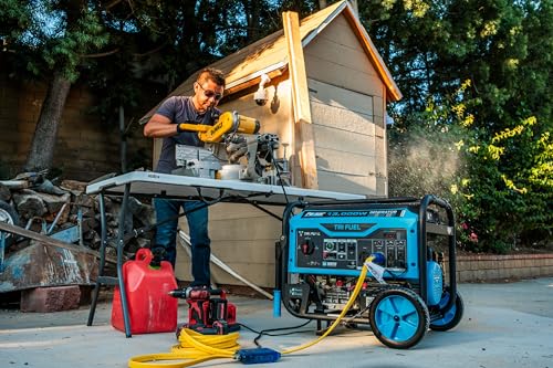 13,000-Watt Tri Fuel Portable Generator with Remote Start U95484