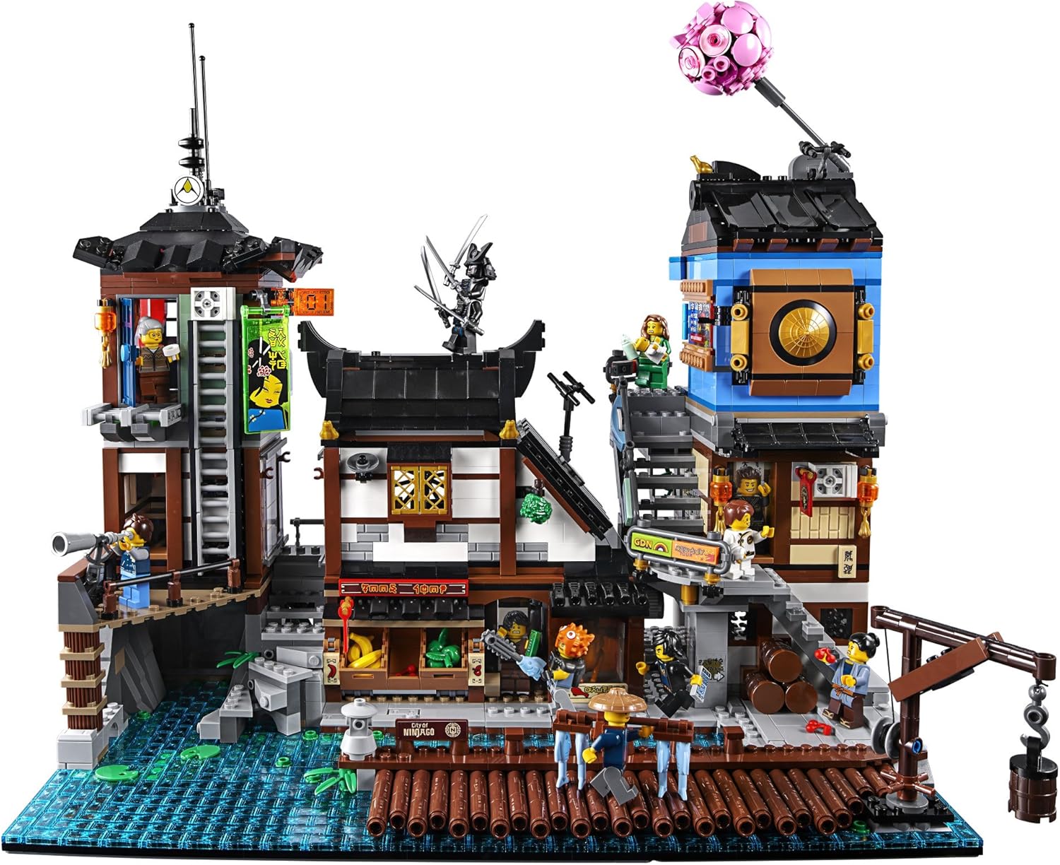 NINJAGO City Docks Building Kit (3553 Pieces) T6760