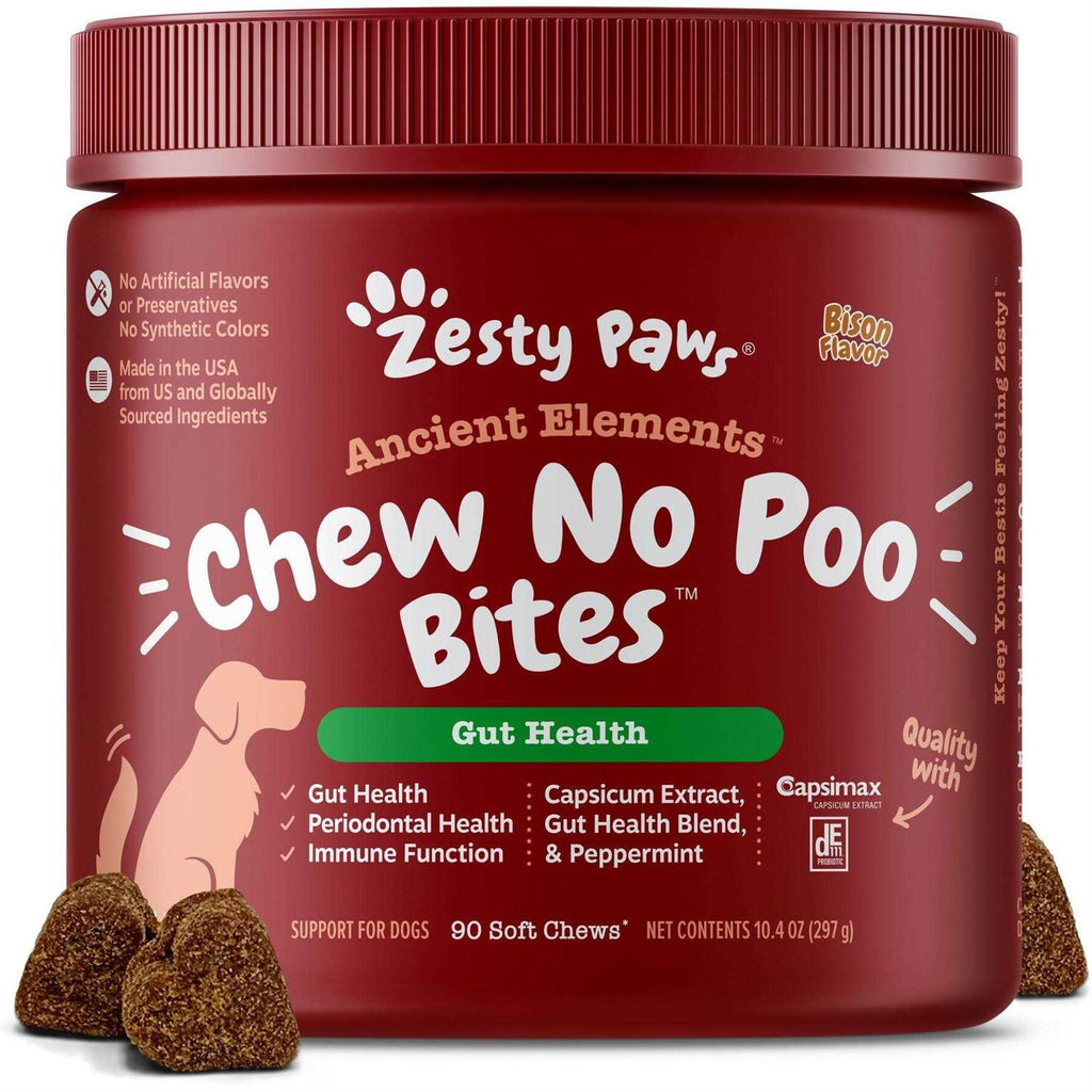 Bison Flavored Soft Chews Supplement for Dogs T711