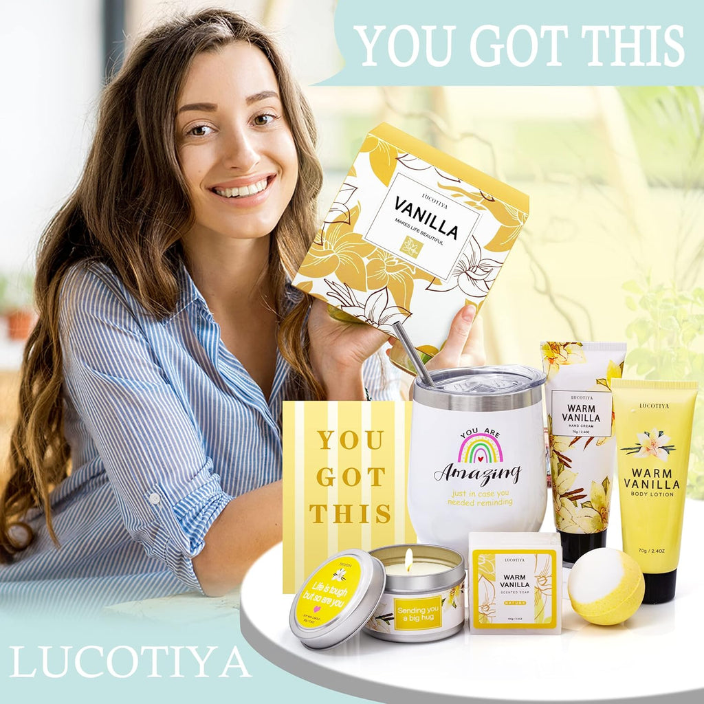 Warm Vanilla Bath and Body Gifts Set F8528