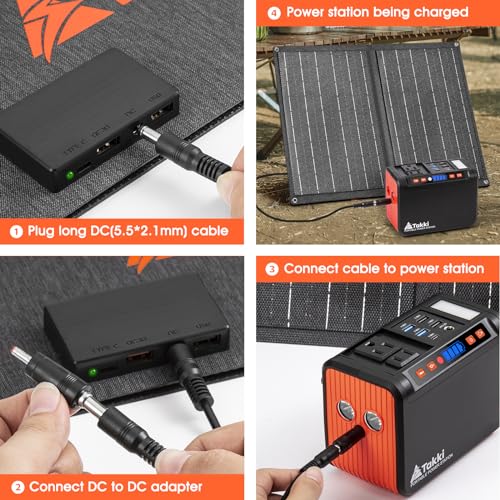 88.8Wh Portable Power Station with 120W Peak AC Outlet E9415