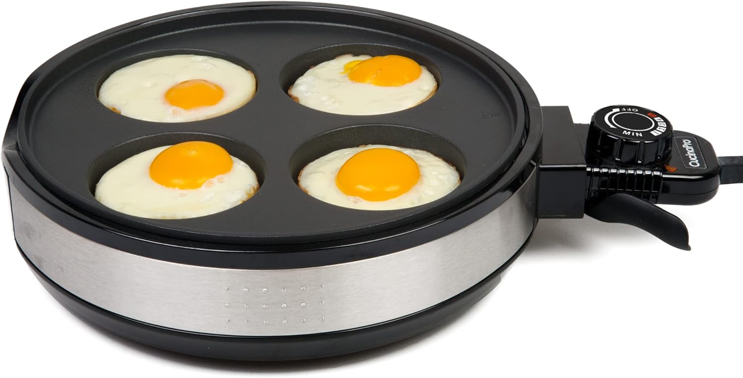 Electric Appliance with Temp Control, 3 Interchangeable Skillets R423681