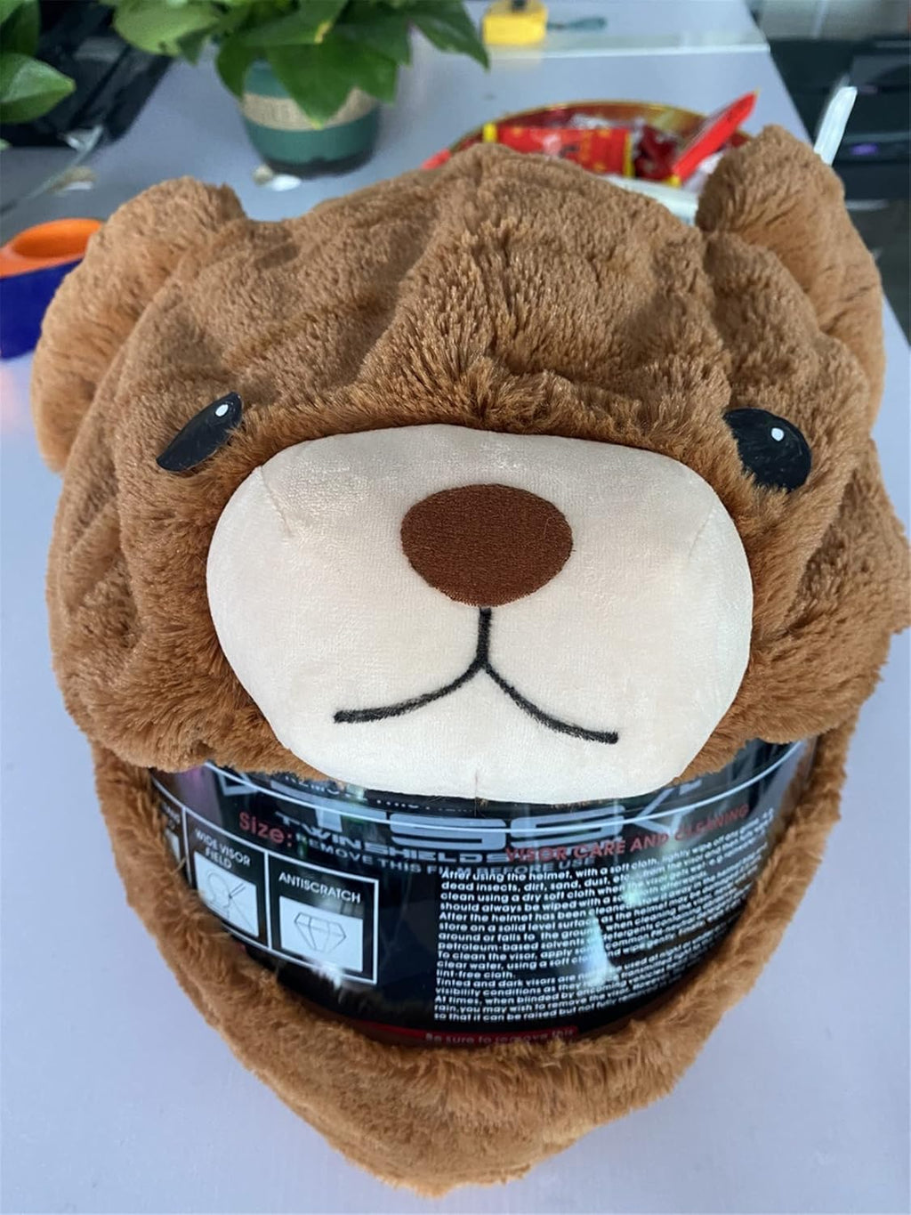 Bear Helmet Cover S7027