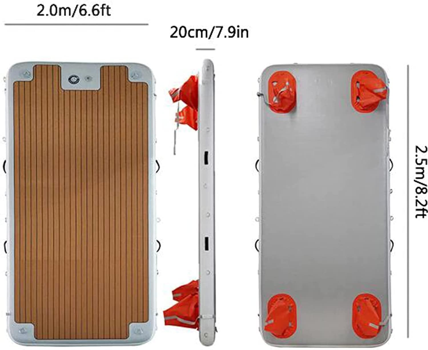 Large Floating Inflatable Platform Dock Raft F686