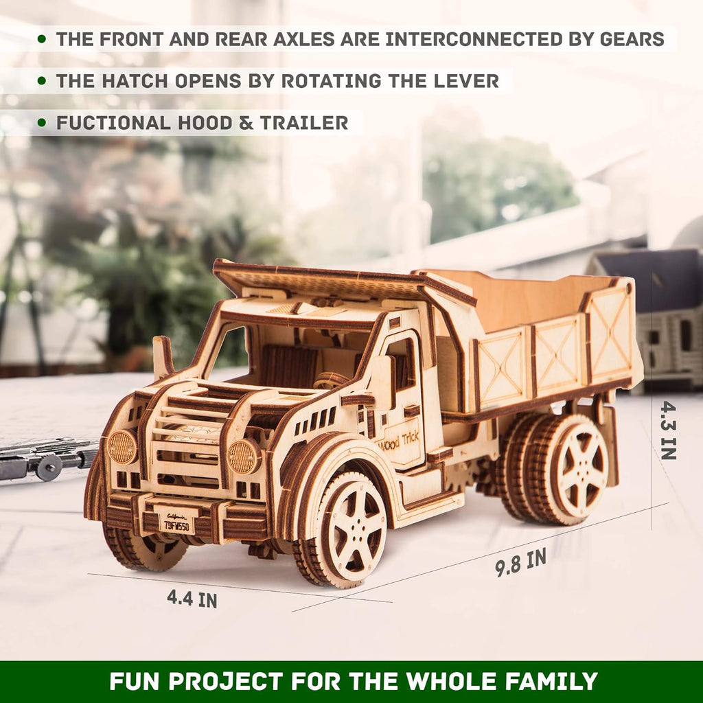 3D Wooden Puzzle Truck Bundle R7024