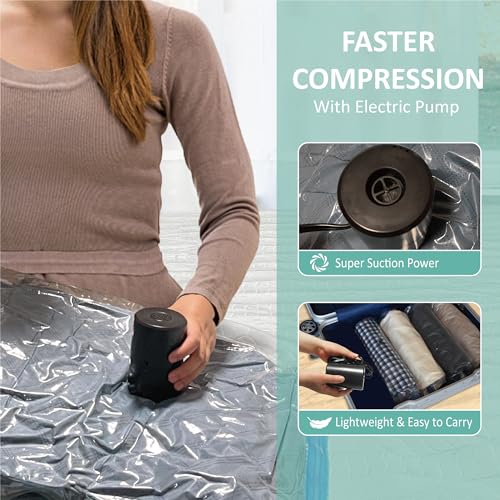 Vacuum Storage Bags with Electric Pump K236