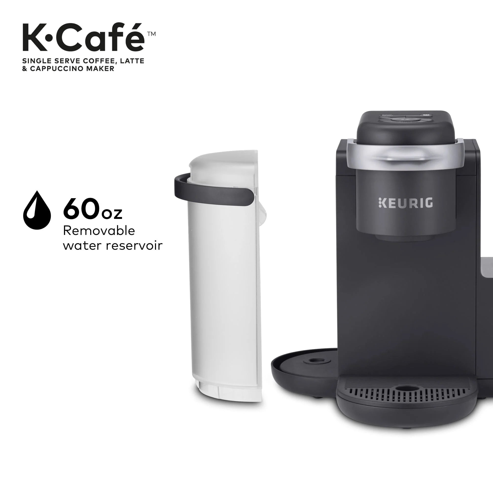 Single Serve K-Cup Coffee Maker, Dark Charcoal L762