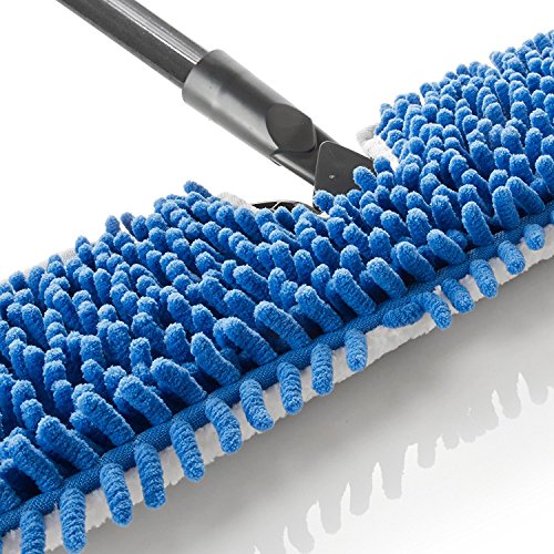 Blue Microfiber Flip Mop V911
