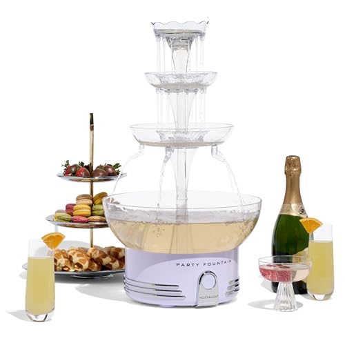 3-Tier Lighted Party Fountain, 1.5 Gallons, 8 Reusable Cups A189543