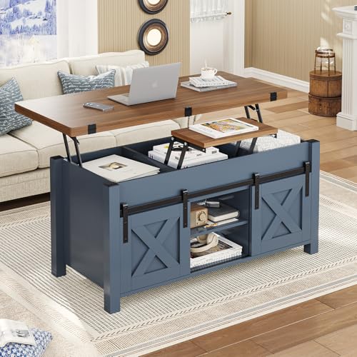 Grey Lift Top Coffee Table with Storage O921921