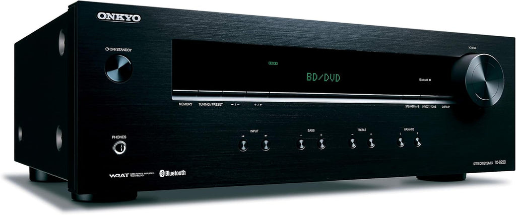 2 Channel Stereo Receiver with Bluetooth, black O2185