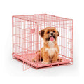 Pink Single Door Dog Crate R91409