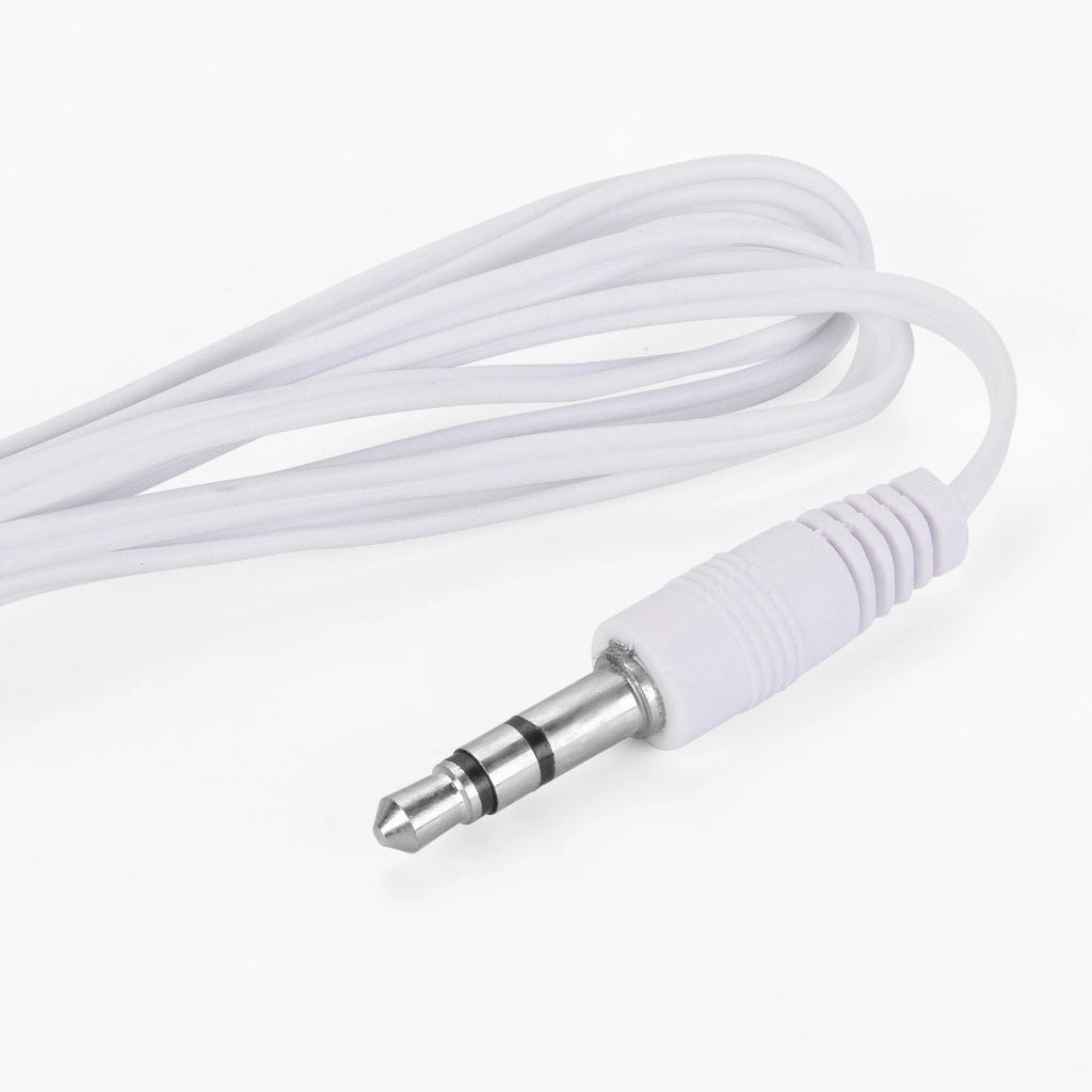 100 Packs Bulk Wired Earbuds Headphones (White) E2838
