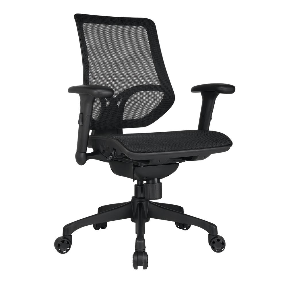 Black Mesh Mid-Back Task Chair G9358