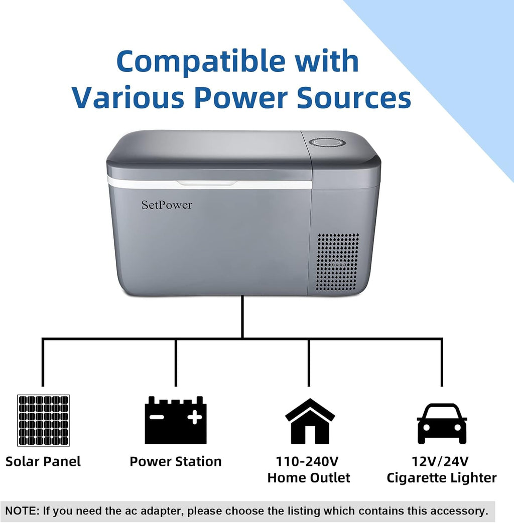 12 Volt Portable Refrigerator Freezer 21qt I860015