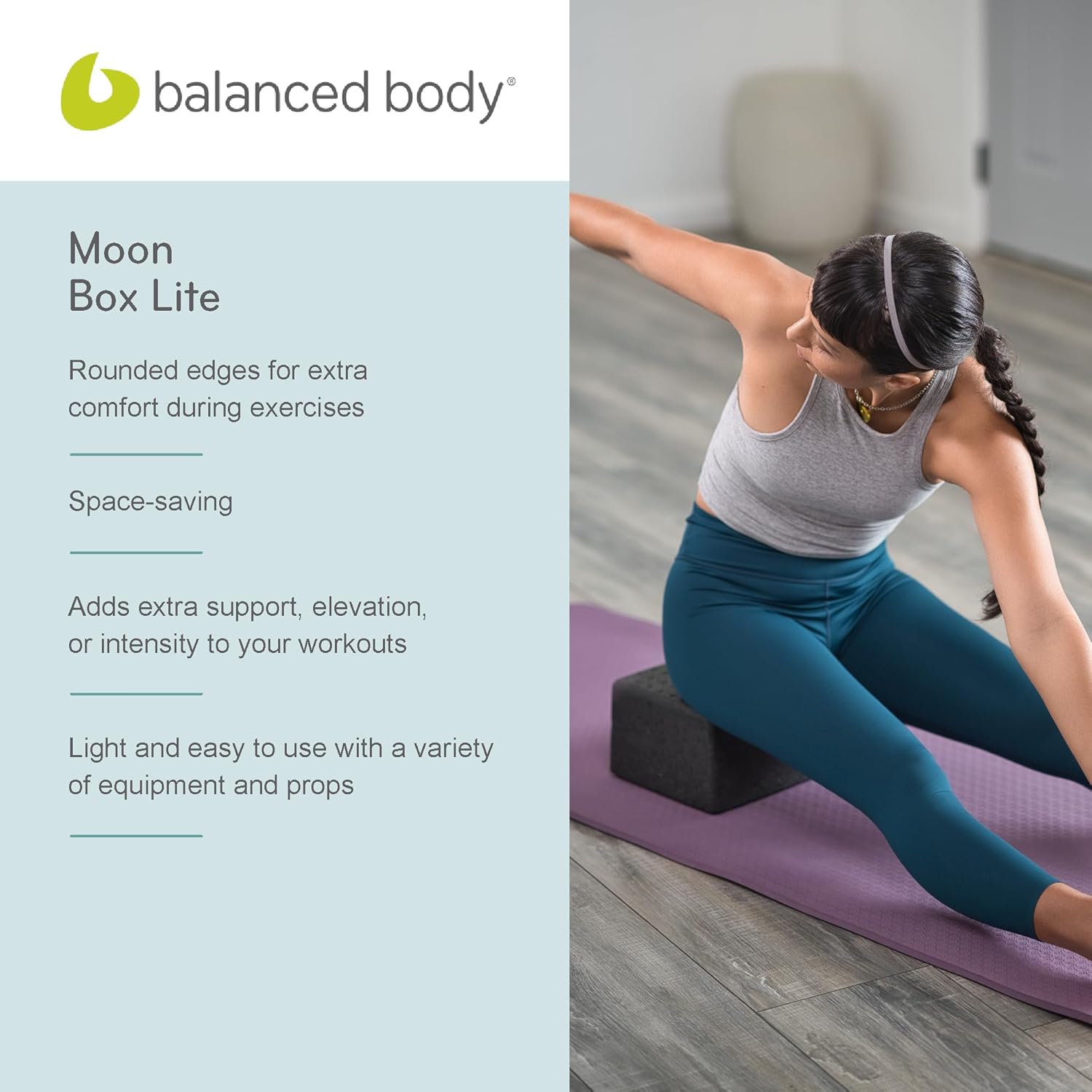 Lightweight Pilates Exercise Box X79894