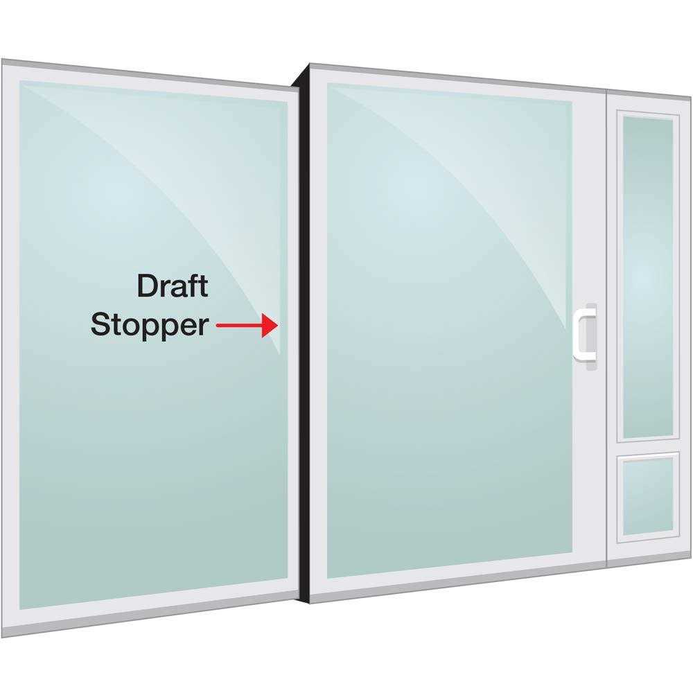 Sliding Glass Door Draft Stopper Weatherstripping E3867