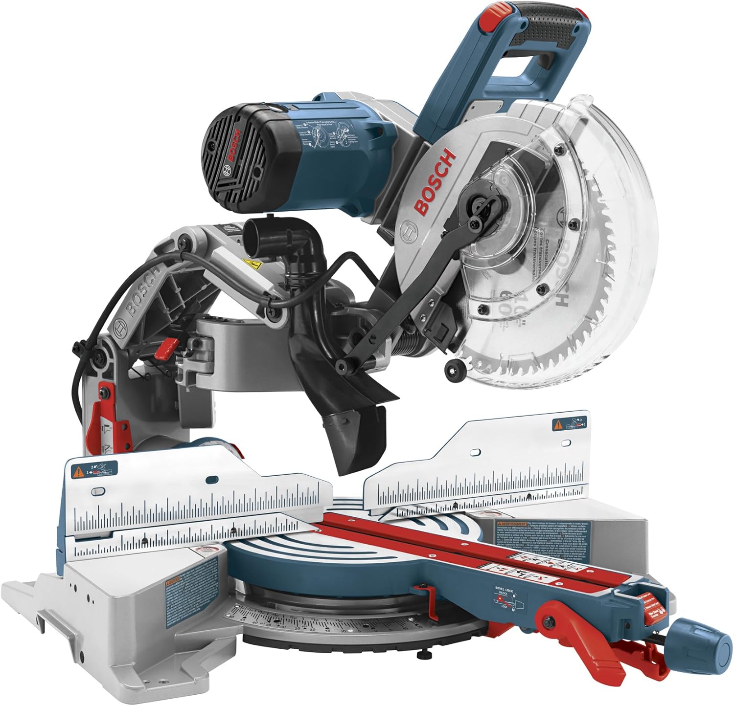 Compact Miter Saw 15 Amp Corded 10 Inch Dual-Bevel Sliding Glide Miter Saw with 60-Tooth Carbide Saw Blade X564