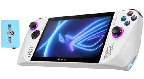 White 7" 120Hz Gaming Handheld with 16GB RAM, 1TB SSD V624879