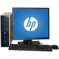 HP 6000 Desktop PC with Intel Core 2 Duo Processor, 4GB Memory, 19" Monitor, 250GB Hard Drive and Windows 10 Home F2655