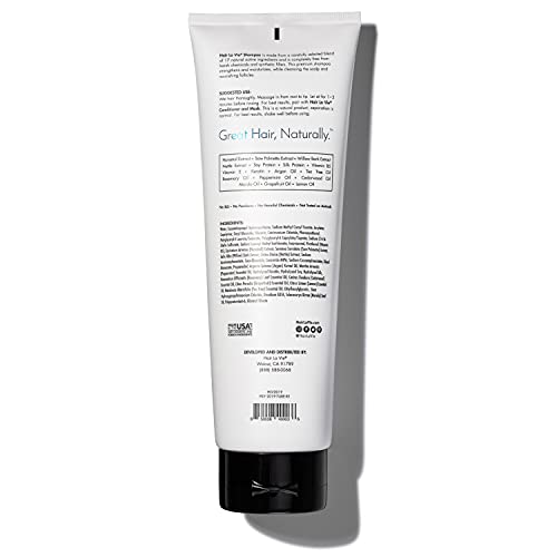 9 Fl Oz Shampoo with Tea Tree, Peppermint Oil, Keratin, Saw Palmetto G30859